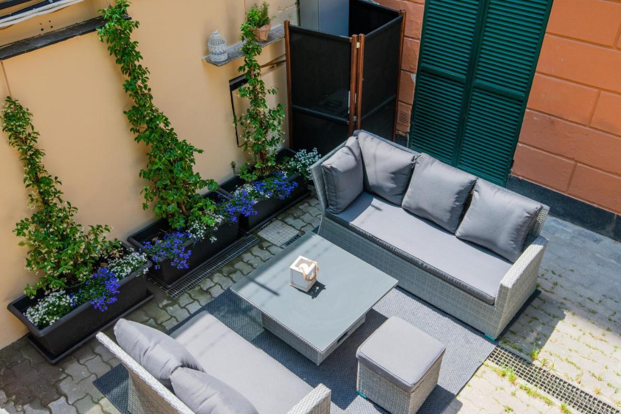 Ferienwohnung Il Genovino Caffa Genua Exterior foto